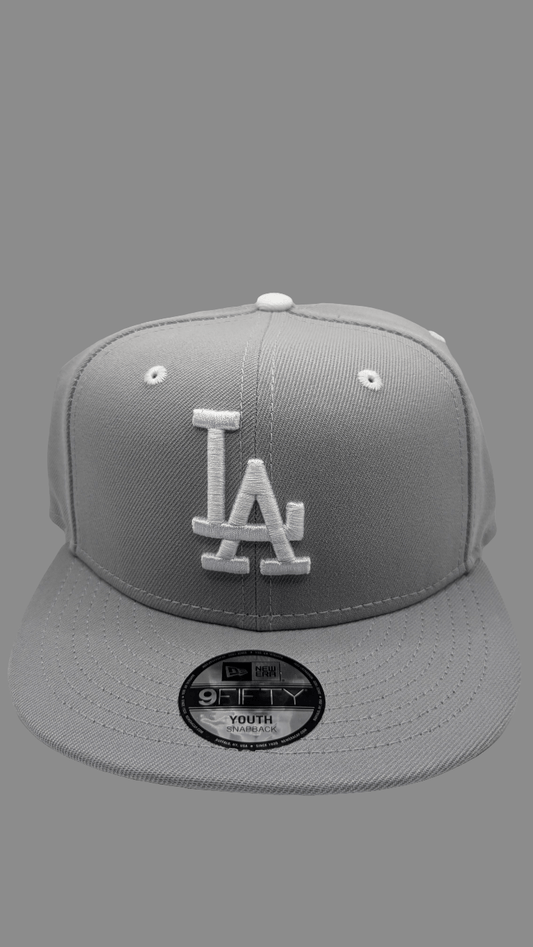 Casquette Enfant New Era 9FIFTY – LA Dodgers Grise | UrbanCapzKidz - Urban Capz
