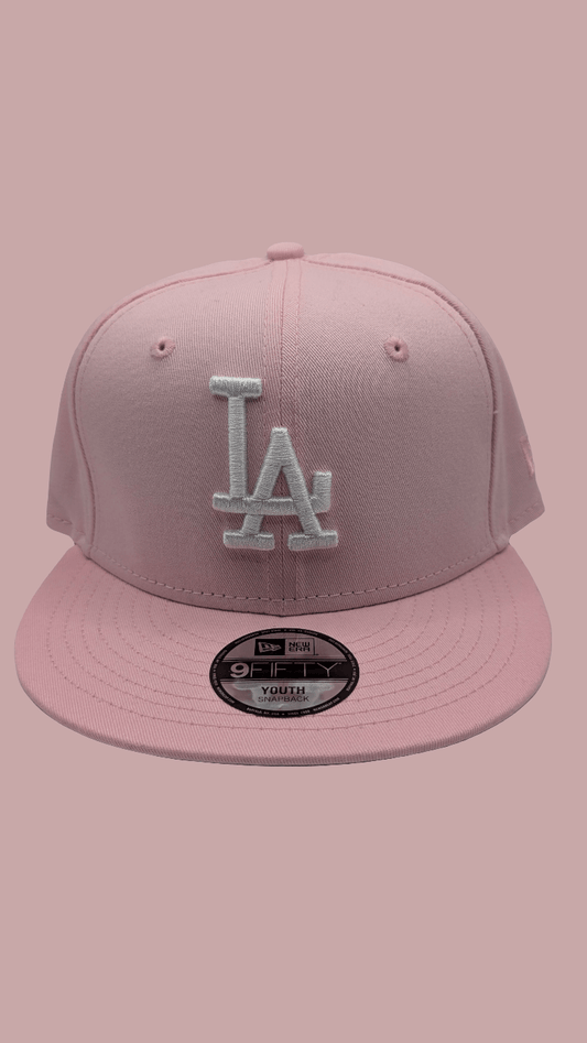 Casquette Enfant New Era 9FIFTY – LA Dodgers Rose | UrbanCapzKidz - Urban Capz
