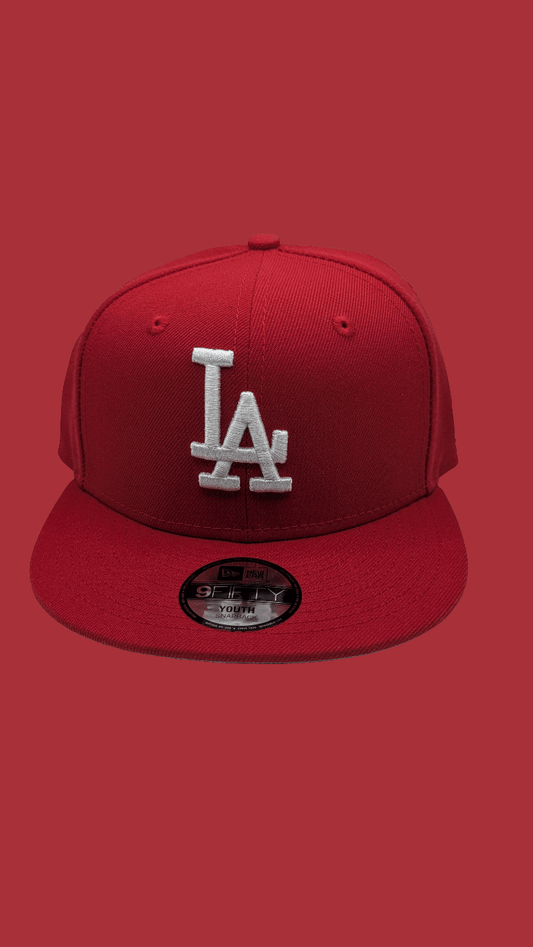 Casquette Enfant New Era 9FIFTY – LA Dodgers Rouge | UrbanCapzKidz - Urban Capz