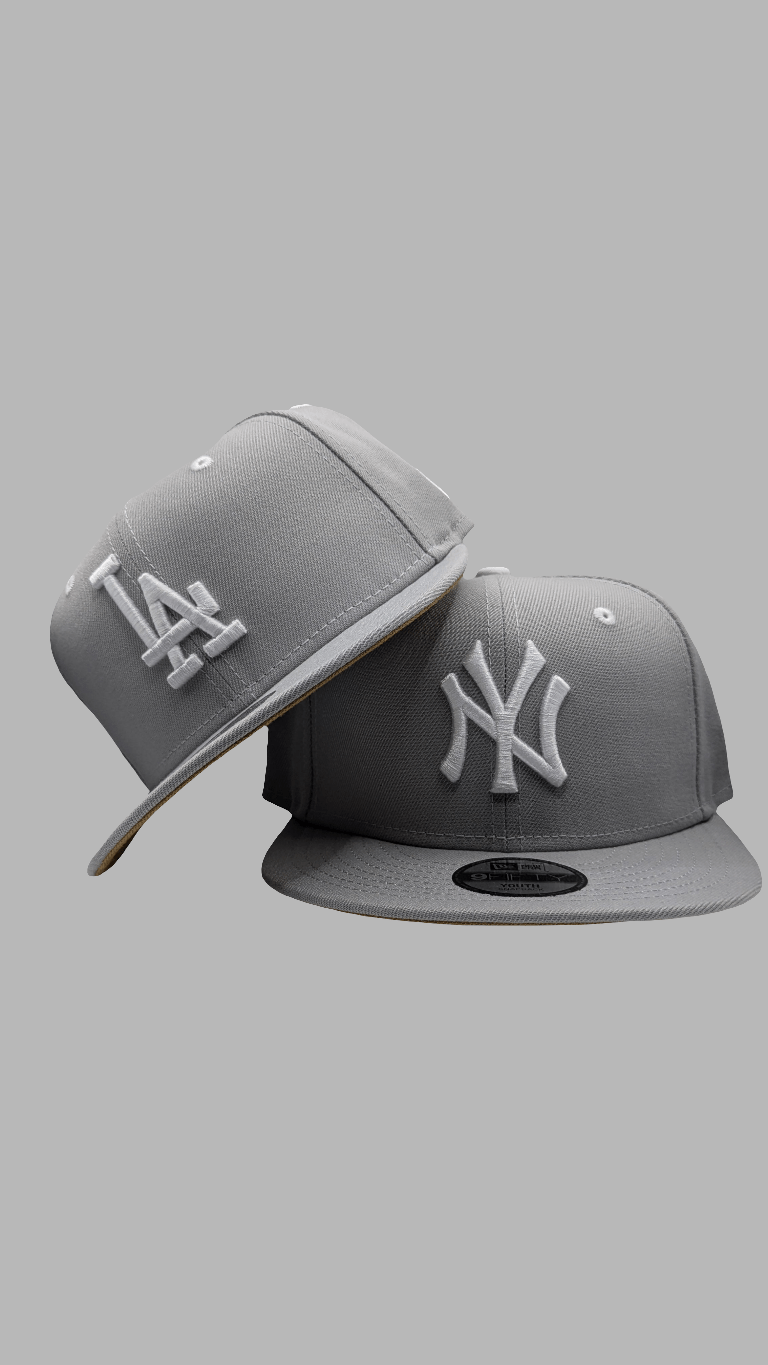 Casquette Enfant New Era 9FIFTY – New York Yankees Grise | UrbanCapzKidz - Urban Capz