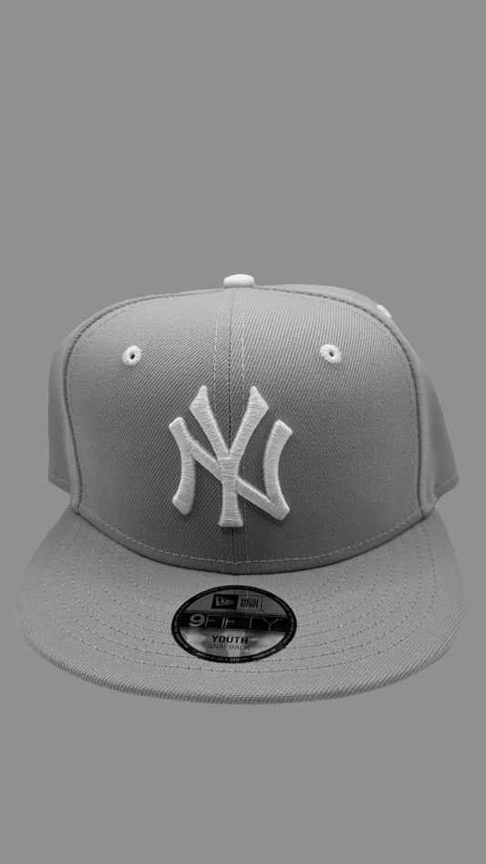 Casquette Enfant New Era 9FIFTY – New York Yankees Grise | UrbanCapzKidz - Urban Capz