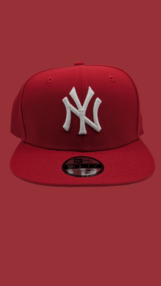 Casquette Enfant New Era 9FIFTY – New York Yankees Rouge | UrbanCapzKidz - Urban Capz